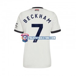 Camiseta 3ª Manchester United Beckham 7 Hombre 2024-2025 Manga Corta