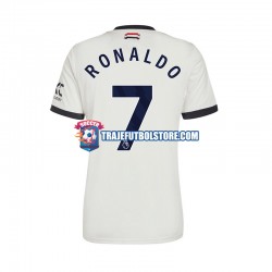 Camiseta 3ª Manchester United Cristiano Ronaldo 7 Hombre 2024-2025 Manga Corta