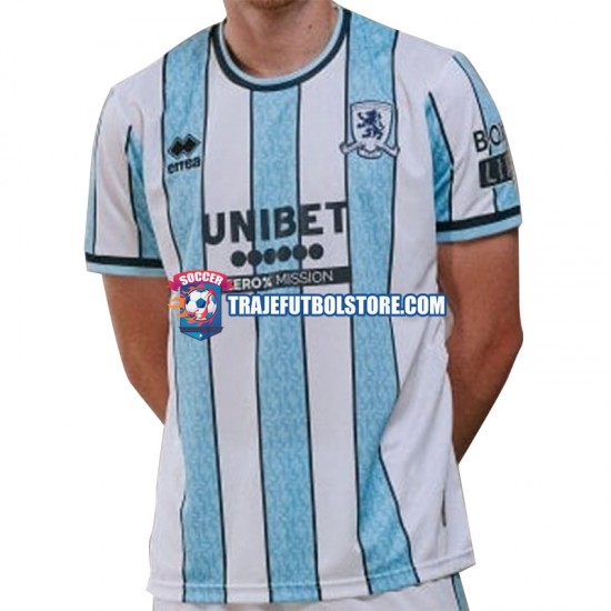 Camiseta 2ª Middlesbrough Hombre 2024-2025 Manga Corta