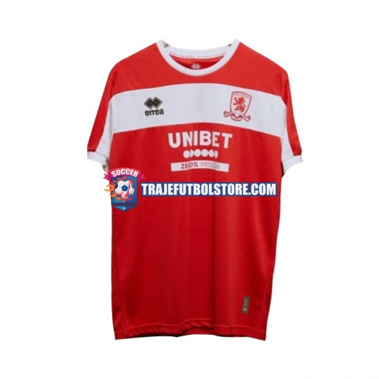 Camiseta 1ª Middlesbrough Hombre 2024-2025 Manga Corta