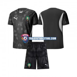 Camiseta 3ª Marruecos Portero Niño 2024 Manga Corta
