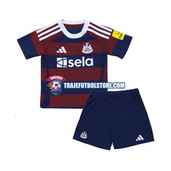 Camiseta 2ª Newcastle United Niño 2024-2025 Manga Corta