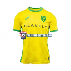 Camiseta 1ª Norwich City Hombre 2024-2025 Manga Corta