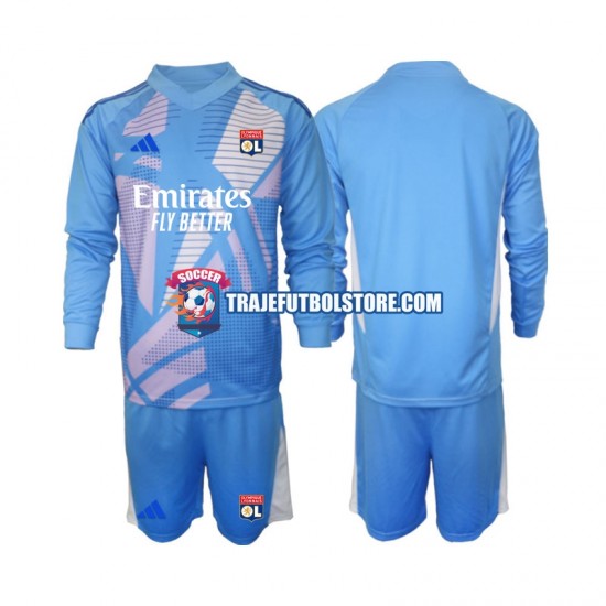 Camiseta 3ª Olympique de Lyon Portero Niño 2024-2025 ML