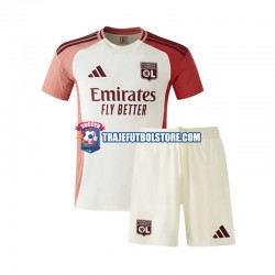 Camiseta 3ª Olympique de Lyon Niño 2024-2025 Manga Corta