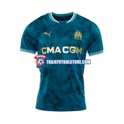 Camiseta 2ª Olympique de Marsella Hombre 2024-2025 Manga Corta