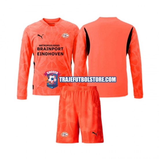 Camiseta 1ª PSV Eindhoven Portero Niño 2024-2025 ML