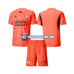 Camiseta 1ª PSV Eindhoven Portero Niño 2024-2025 Manga Corta