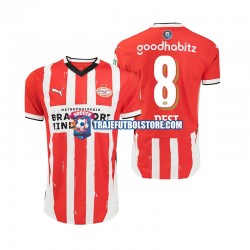 Camiseta 1ª PSV Eindhoven Sergino Dest 8 Hombre 2024-2025 Manga Corta