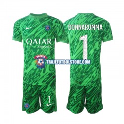 Camiseta 2ª Paris Saint-Germain Gianluigi Donnarumma 1 Portero Niño 2024-2025 Manga Corta