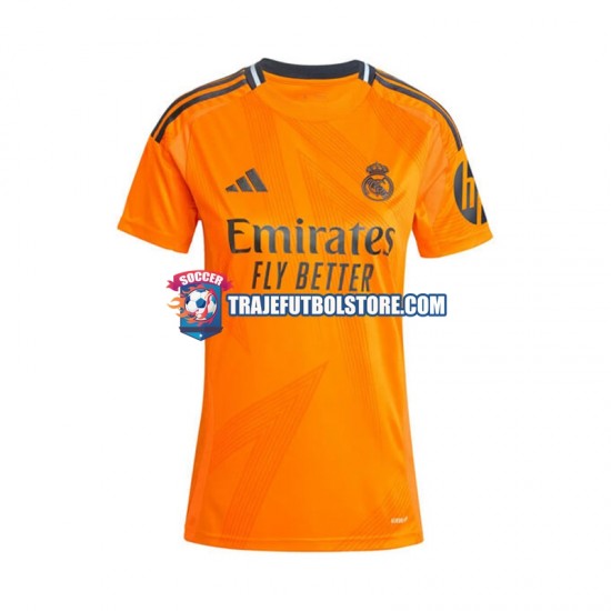 Camiseta 2ª Real Madrid Mujer 2024-2025 Manga Corta