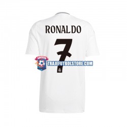 Camiseta 1ª Real Madrid Cristiano Ronaldo 7 Hombre 2024-2025 Manga Corta