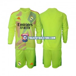 Camiseta 4ª Real Madrid Portero Niño 2024-2025 ML