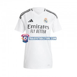 Camiseta 1ª Real Madrid Mujer 2024-2025 Manga Corta