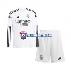 Camiseta 1ª Real Madrid Niño 2024-2025 ML