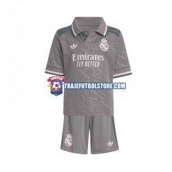 Camiseta 3ª Real Madrid Niño 2024-2025 Manga Corta