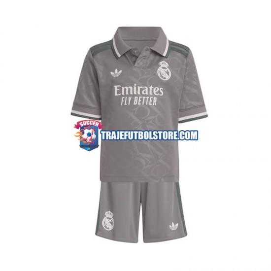 Camiseta 3ª Real Madrid Niño 2024-2025 Manga Corta