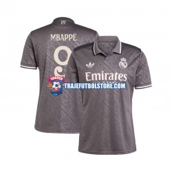 Camiseta 3ª Real Madrid Mbappé Kylian 9 Hombre 2024-2025 Manga Corta