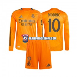 Camiseta 2ª Real Madrid Modrić Luka 10 Niño 2024-2025 ML