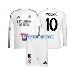 Camiseta 1ª Real Madrid Modrić Luka 10 Niño 2024-2025 ML