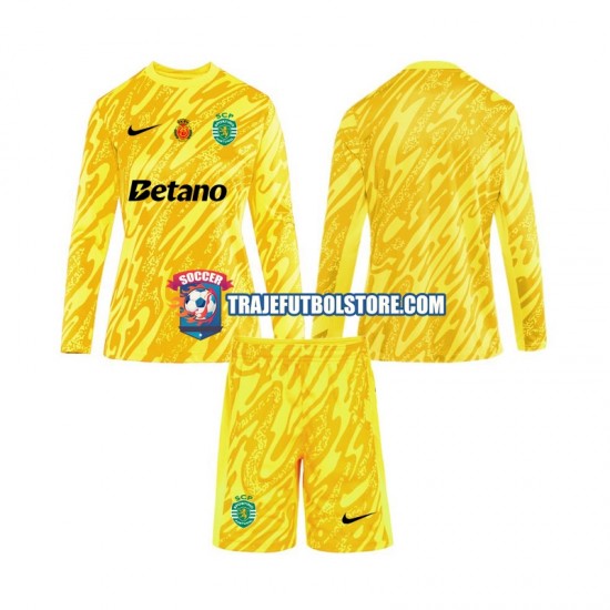 Camiseta 3ª Sporting CP Portero Niño 2024-2025 ML