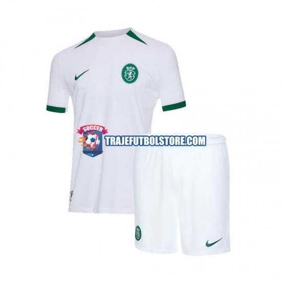 Camiseta 2ª Sporting CP Niño 2024-2025 Manga Corta