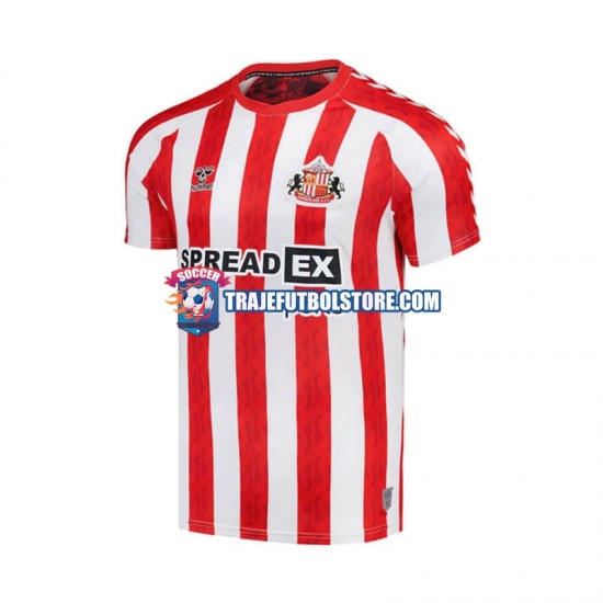 Camiseta 1ª Sunderland Hombre 2024-2025 Manga Corta