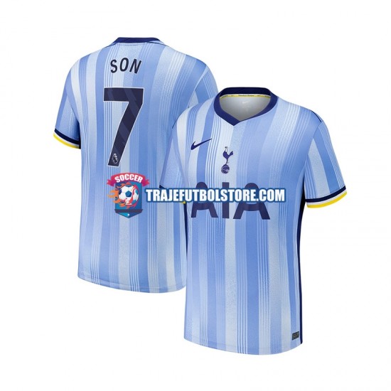 Camiseta 2ª Tottenham Hotspur Son Heung-Min 7 Hombre 2024-2025 Manga Corta
