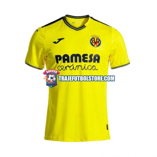 Camiseta 1ª Villarreal CF Hombre 2024-2025 Manga Corta