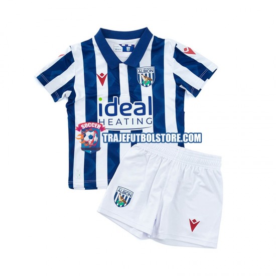 Camiseta 1ª West Bromwich Albion Niño 2024-2025 Manga Corta