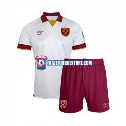 Camiseta 3ª West Ham United Niño 2024-2025 Manga Corta