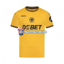 Camiseta 1ª Wolverhampton Wanderers Hombre 2024-2025 Manga Corta