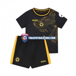 Camiseta 2ª Wolverhampton Wanderers Niño 2024-2025 Manga Corta