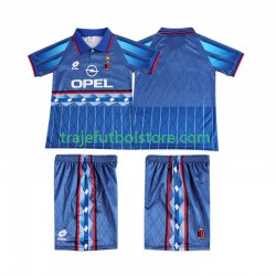 Camiseta 2ª AC Milan 1995 1996 Retro Niño Manga Corta