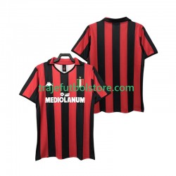 Camiseta 1ª AC Milan 1988 1989 Retro Hombre Manga Corta