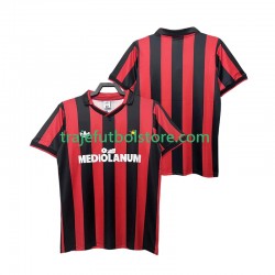 Camiseta 1ª AC Milan 1990 1991 Retro Hombre Manga Corta