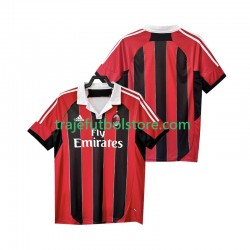 Camiseta 1ª AC Milan 2012 2013 Retro Hombre Manga Corta