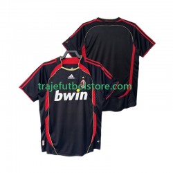 Camiseta 3ª AC Milan 2007 Retro Hombre 2006 Manga Corta