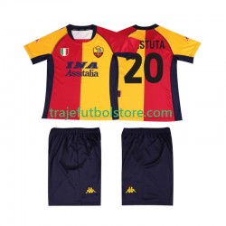 Camiseta 1ª AS Roma Batistuta 20 2000 2001 Retro Niño Manga Corta