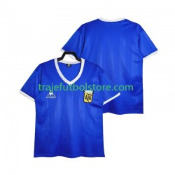 Camiseta 2ª Argentina 1986 Retro Hombre Manga Corta