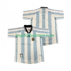 Camiseta 1ª Argentina Retro Hombre 1998 Manga Corta