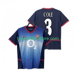 Camiseta 2ª Arsenal COLE 3 Retro Hombre 2004 2002 Manga Corta