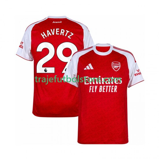 Camiseta 1ª Arsenal Kai Havertz 29 Hombre 2025-2026 Manga Corta