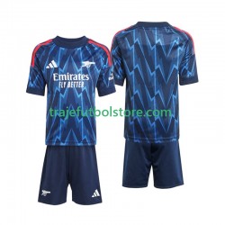 Camiseta 2ª Arsenal Niño 2025-2026 Manga Corta
