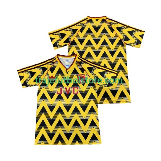 Camiseta 2ª Arsenal 1991 1993 Retro Hombre Manga Corta