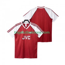 Camiseta 1ª Arsenal 1988 1990 Retro Hombre Manga Corta