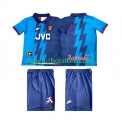 Camiseta 2ª Arsenal 1995 1996 Retro Niño Manga Corta