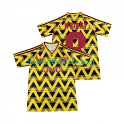 Camiseta 2ª Arsenal WRIGHT 8 199 1993 Retro Hombre Manga Corta