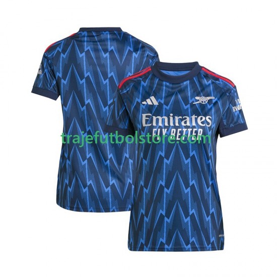 Camiseta 2ª Arsenal Mujer 2025-2026 Manga Corta