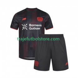 Camiseta 1ª Bayer 04 Leverkusen Niño 2025-2026 Manga Corta